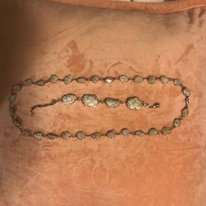 Necklace and bracelet